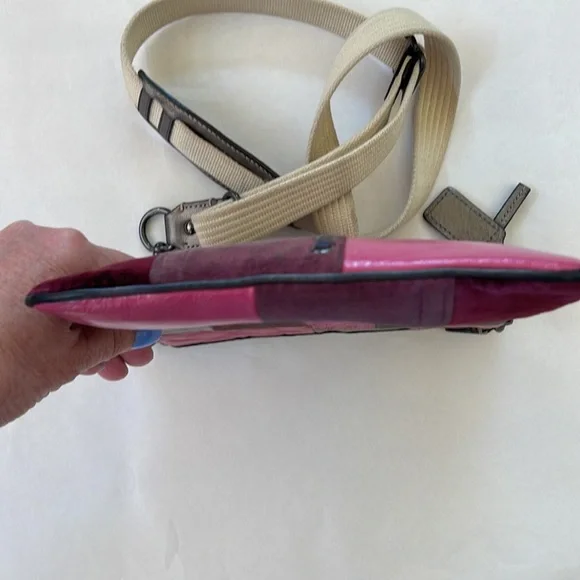 Coach Patchwork Crossbody Vintage Pink handbag - Picture 6 of 12